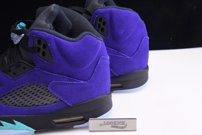 Rep MAX 136027-500 Retro Air Jordan Alternate 5 Grape 0715